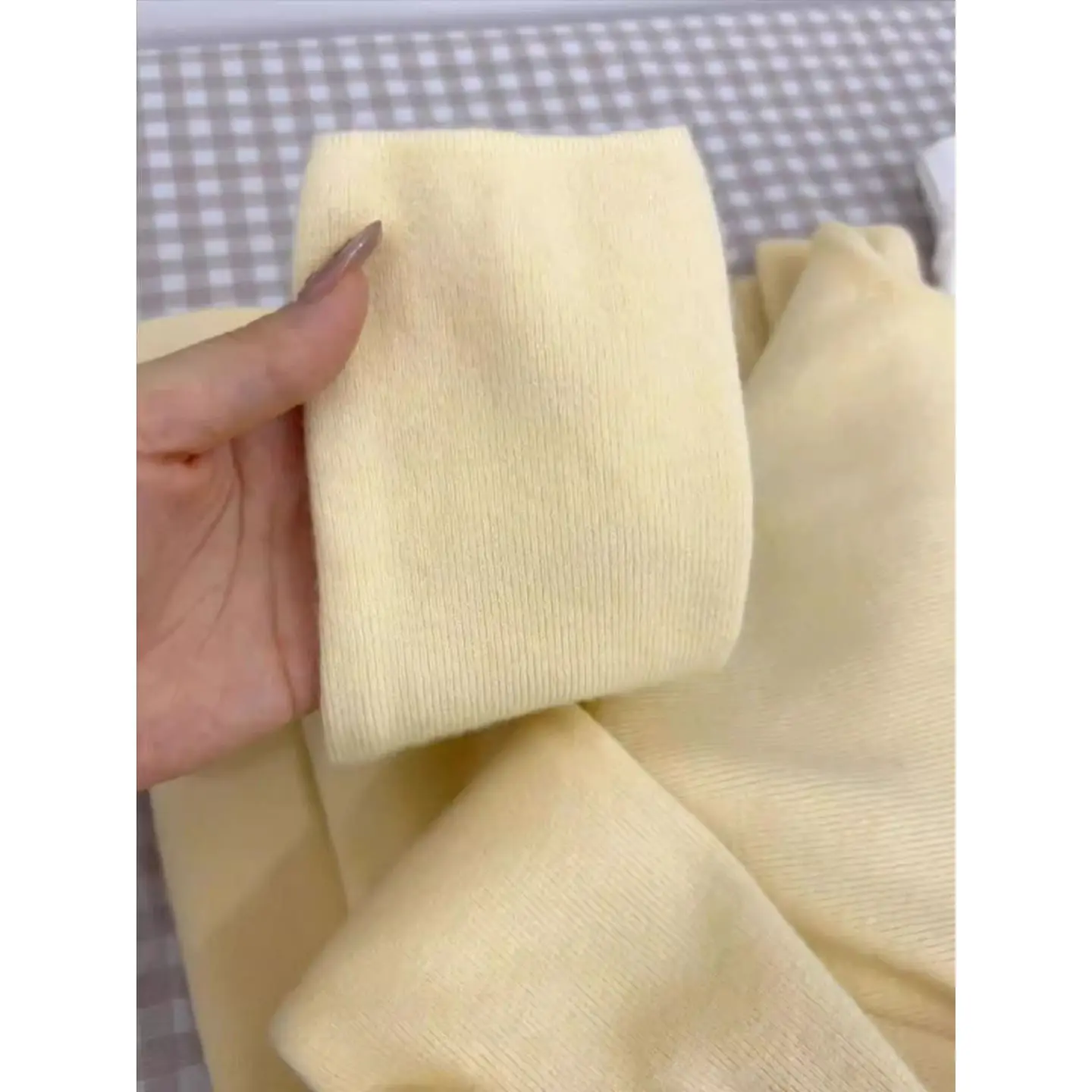 

Мягкий вязаный желтый свитер, женский осенне-зимний облегающий свитер с высоким воротником, внутренняя основа, эластичный топ для поездок на работу