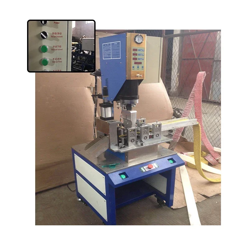 High quality ultrasonic welding and cutting machine 220v ultrasonic plastic welding machine for sponge scourer pad