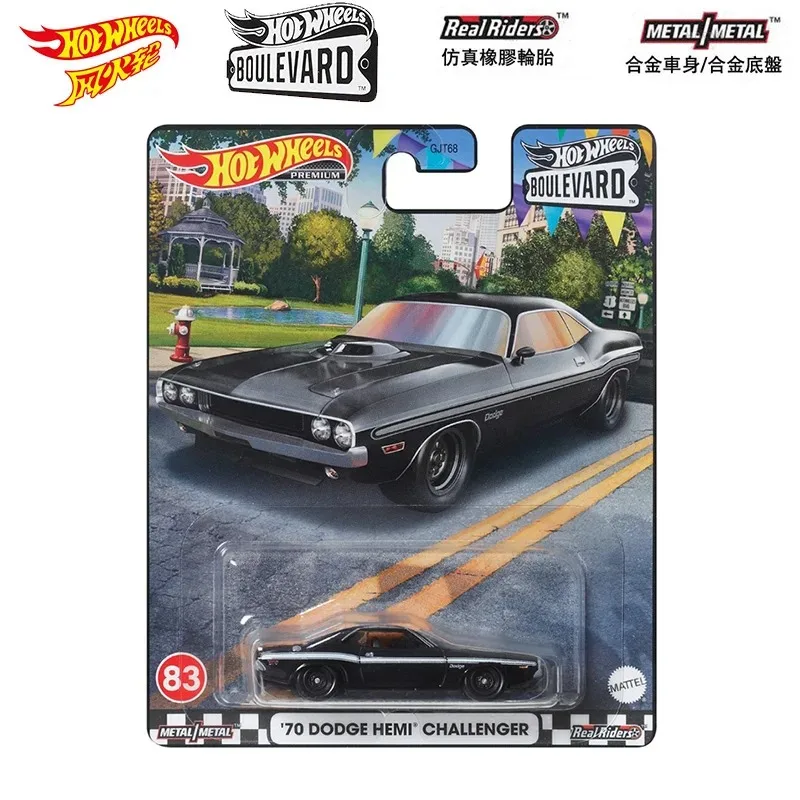 Original Hot Wheels 1/64 70 DODGE HEMI CHALLENGER Diecast Alloy Model Carro Children  Gift