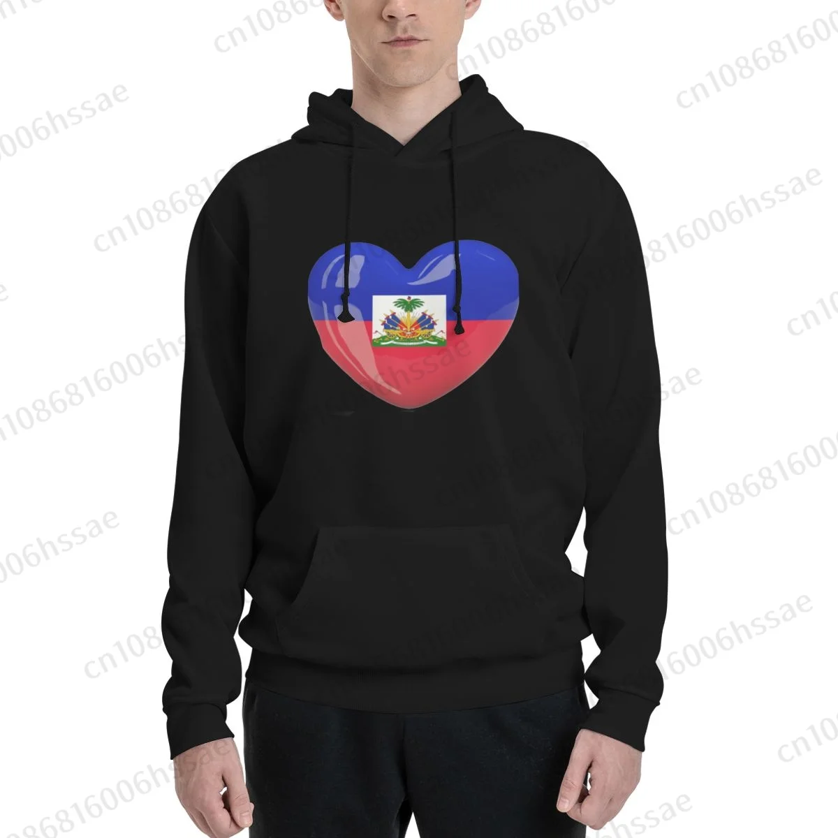 Haiti Flag Autumn Winter Fashion Hoody Men Woman Hoodies Sweatshirts Plus Fleece Pullover