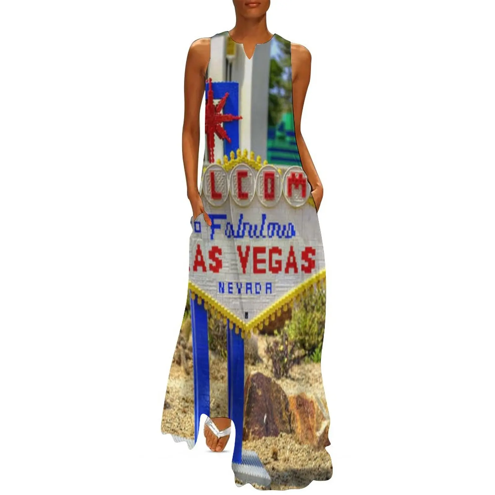 

Las Vegas Long Dress dresses for woman clothing women summer 2025