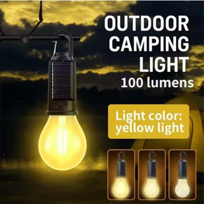 USB充電式ポータブルLEDハンギングライト充電式電球屋外キ - Outdoor Lighting Art のレビューと価格