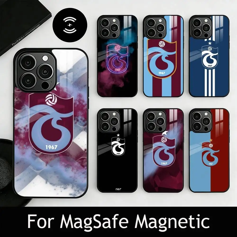 

T-Trabzonspor Phone Case For iPhone17,16,15,14,13,12,11 Plus,Pro Magnetic For Magsafe Wireless Charging