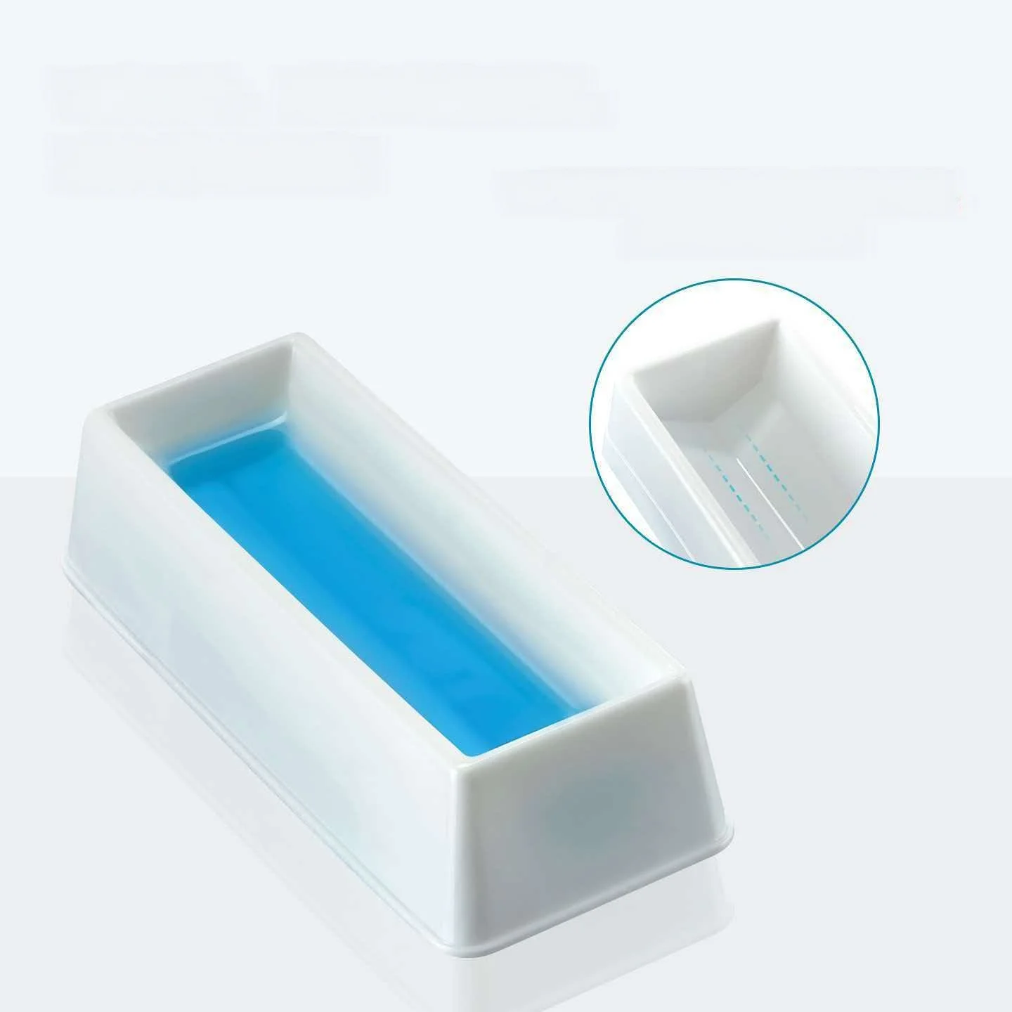 Disposable sample tank 50ml 100ml 96 hole pointed bottom flat bottom liquid suction tank PVC sample tank with cover/reagent tank