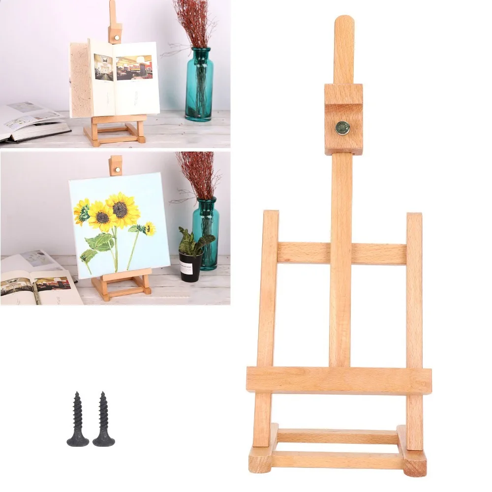 Steady Load Bearing HJ‑6B Tabletop Easel Small Stable Display Stand Adjustable Photo Frame Support Photo Frame Table Display