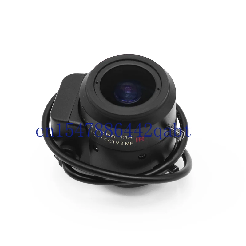 

Объектив наблюдения 2,8-12 мм с 2-миллионной автоматической диафрагмой и объективом механизма сетевого пистолета с ручной фокусировкой