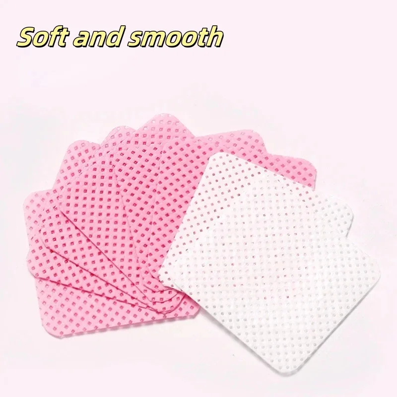 Toalhetes de cola para cílios sem fiapos, removedor de esmalte em gel de papel, mês limpo de garrafa de cola, almofadas de algodão, ferramentas de limpeza de beleza, novo