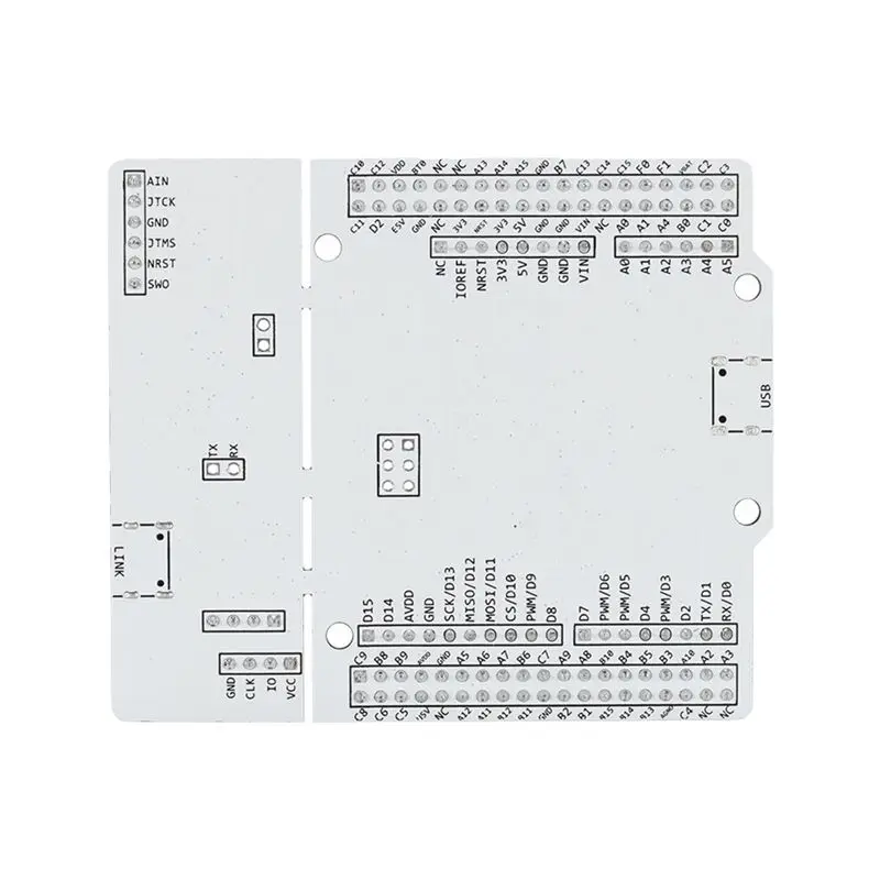 Carte de développement A33T STM32G4 NUCLEO, carte de contrôle industriel pour la programmation du microcontrôleur STM32 et le contrôle du moteur par algorithme FOC.