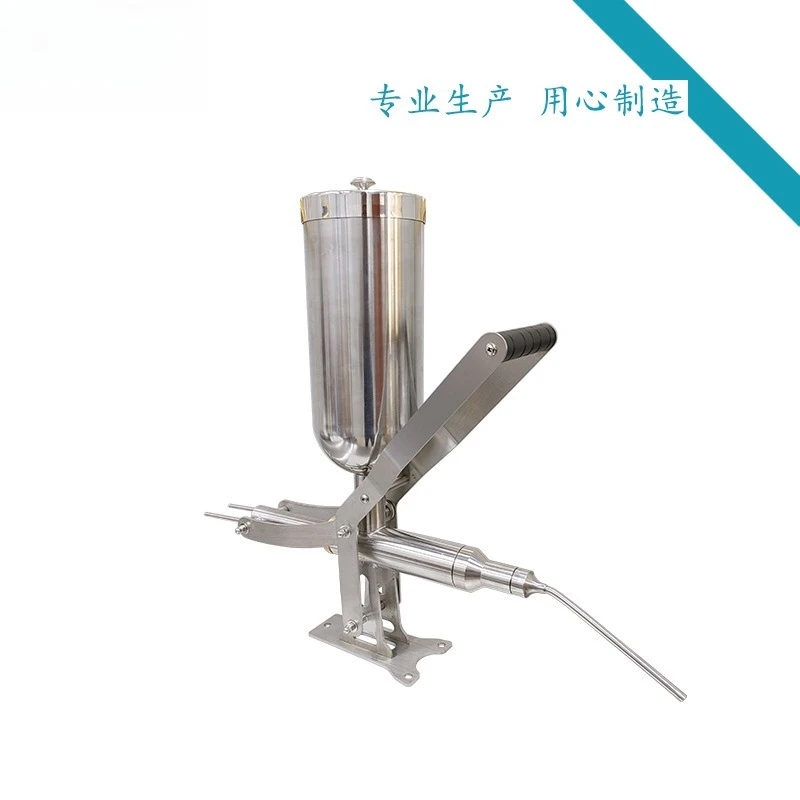 Six 5L manual cream filling machine puffing machine