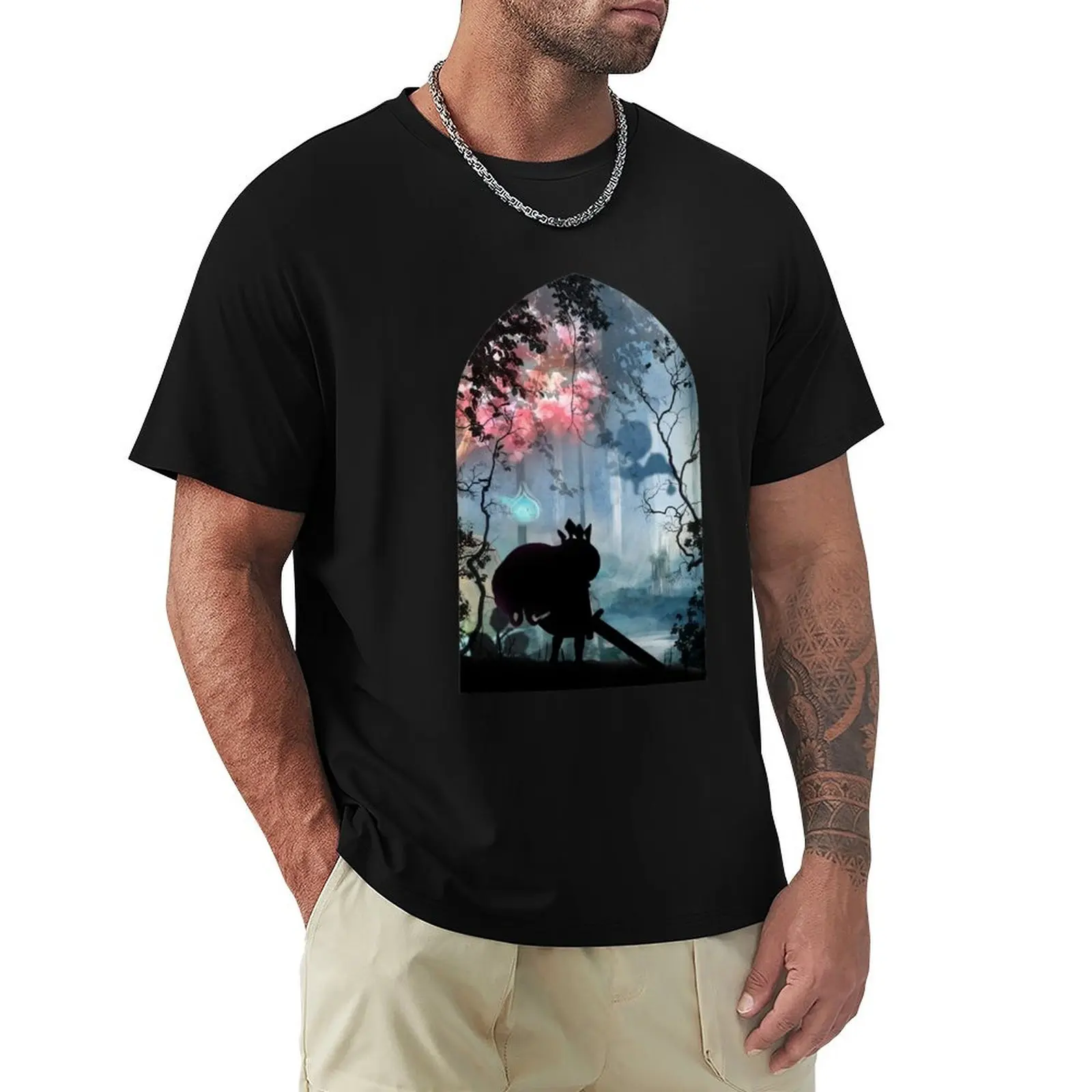 

Child of Light T-Shirt blue lock funny gifts mens graphic t-shirts funny