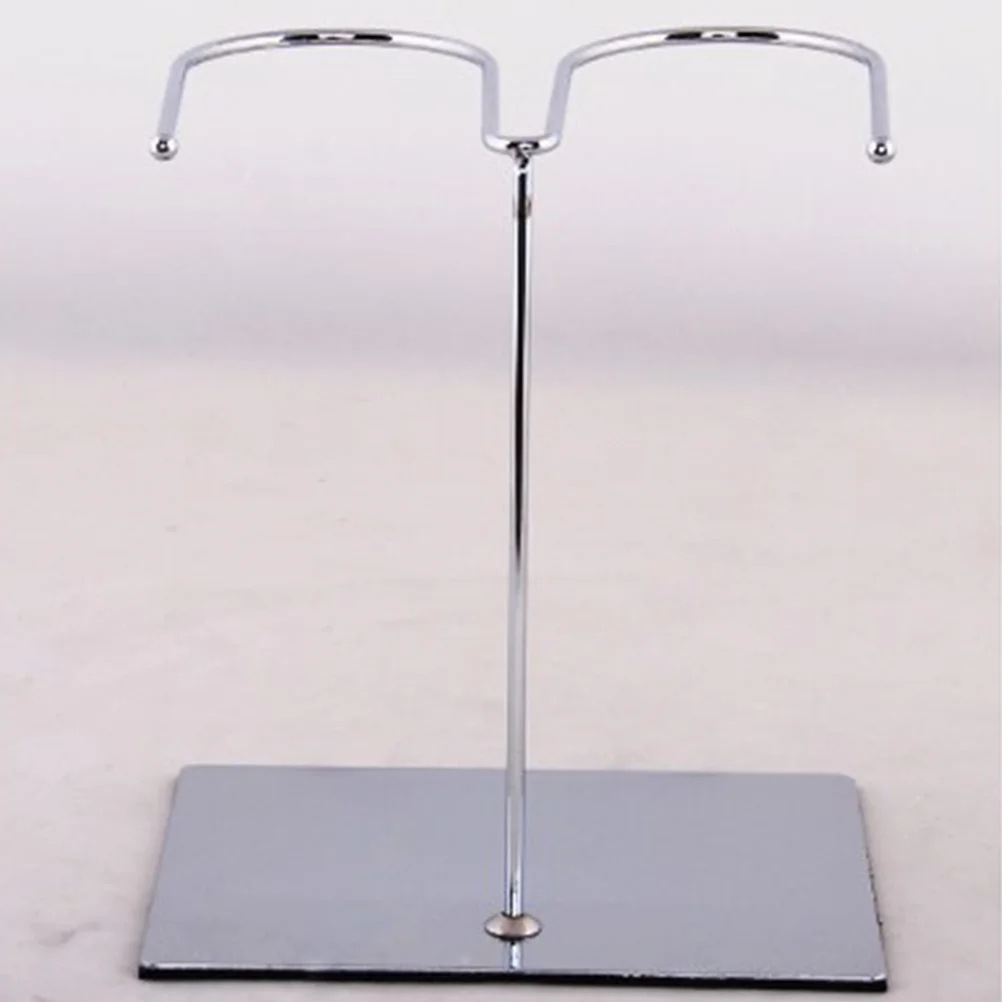 

Stylish Boots Storage Rack Stainless Steel Display Stand Smooth Edges Suitable for Gifts Boots Display Rack