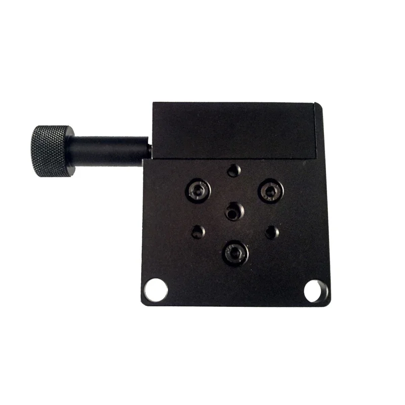 MRS-XS60 manual rotary table, large load-bearing index plate, can be installed with motor and worm gear, self-locking R axis