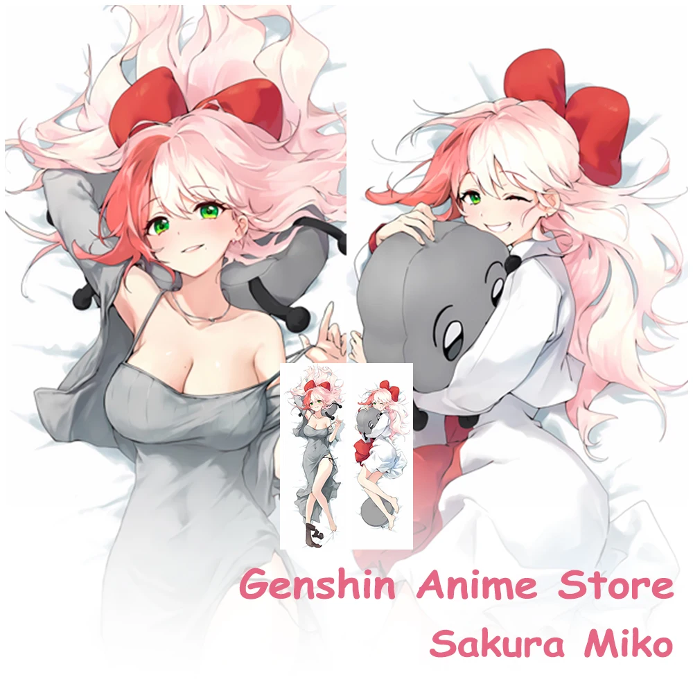 

Чехол в стиле аниме Miko Dakimakura, постельное белье, наволочка, декор для комнаты, отаку, подушка для сна, чехол для подушки, обнимающее тело, реквизит для косплея 50X150