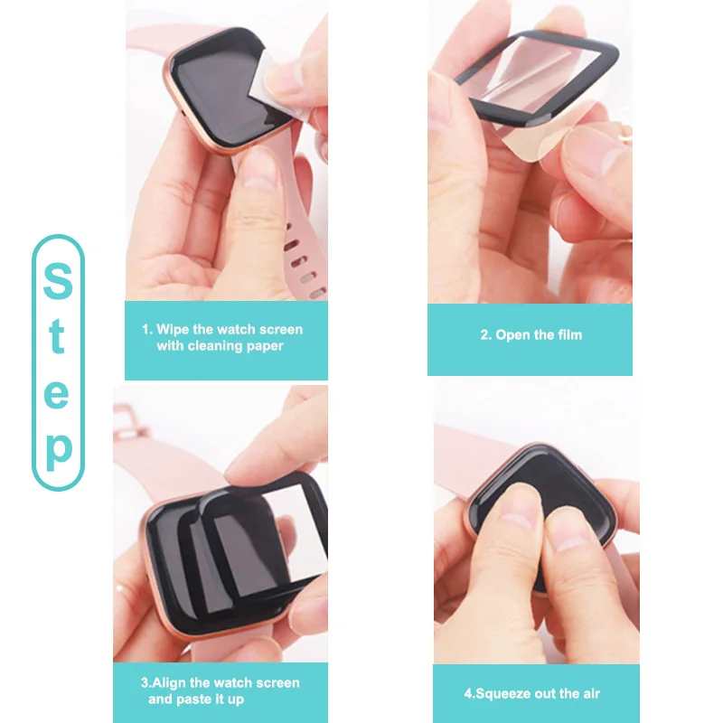 ฟิล์ม TPU สำหรับ Amazfit GTS 3 2 4 Mini ไฟเบอร์กลาส Ultra-บางป้องกันเคส TPU สำหรับอุปกรณ์เสริม