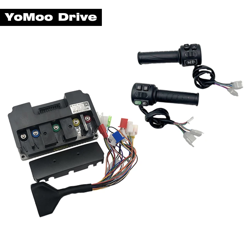 

Fardriver ND72260 12Mosfets 80A DC 1000W 1500w Hall Sensor Motor Controller with T08 Throttle For Electric Scooter