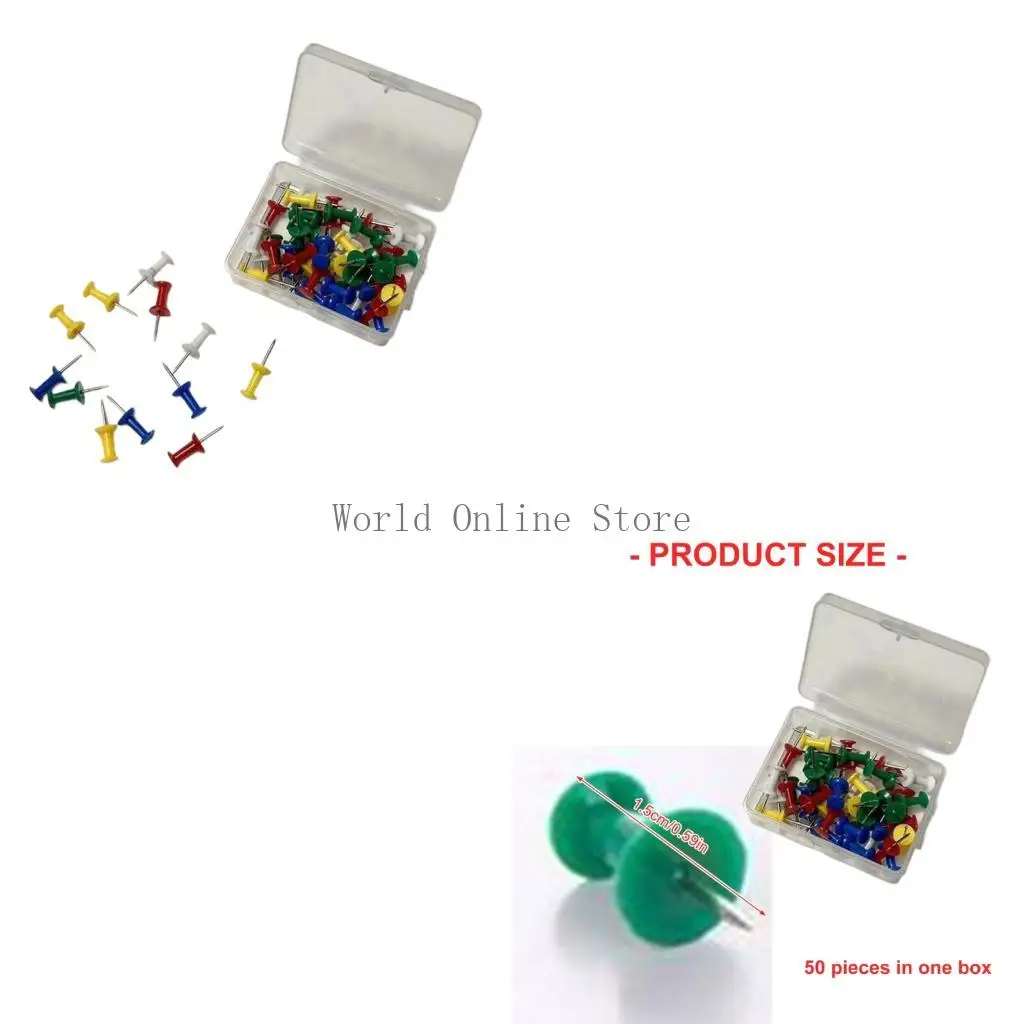 50 PCS PUNS PINS MAPA PINS TODOS PODRO TODOS BOLETIM COLORIA