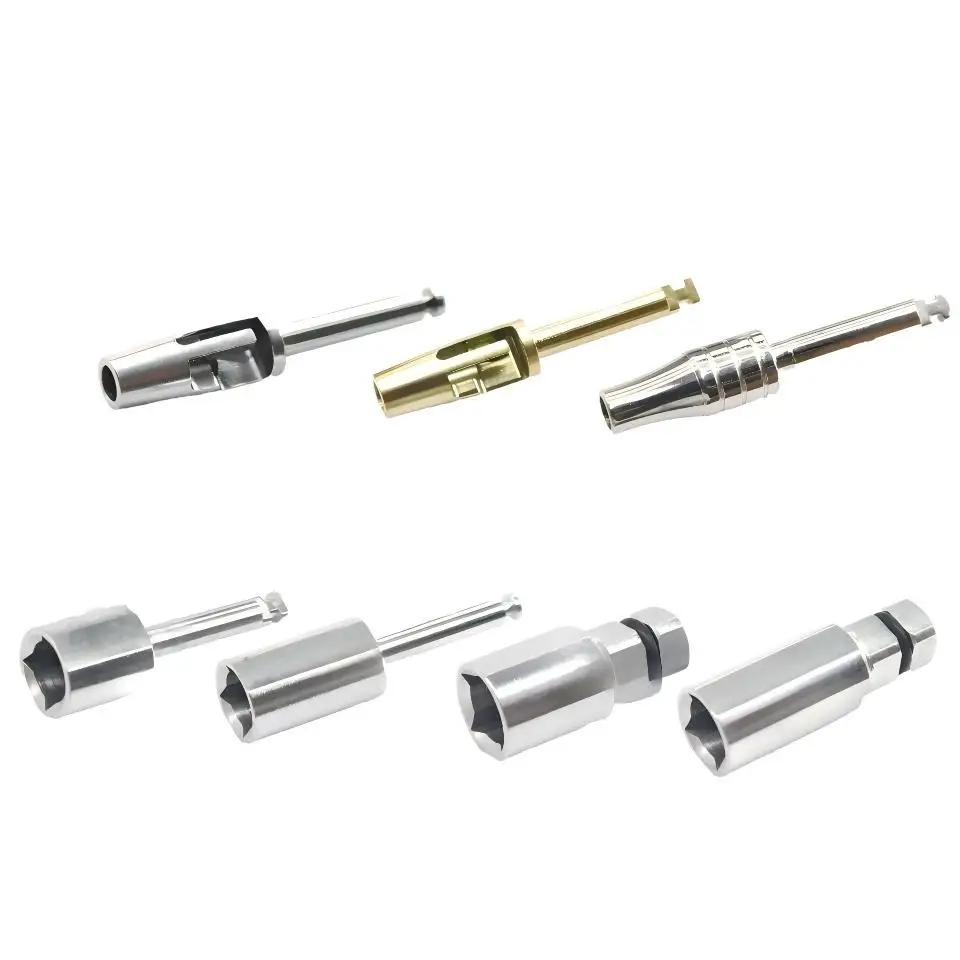 Dental Implant Drill Extension Rod Stainless Steel Extender Adapter for Latch Handpiece Driver Surgery Tools Clinic Consumables