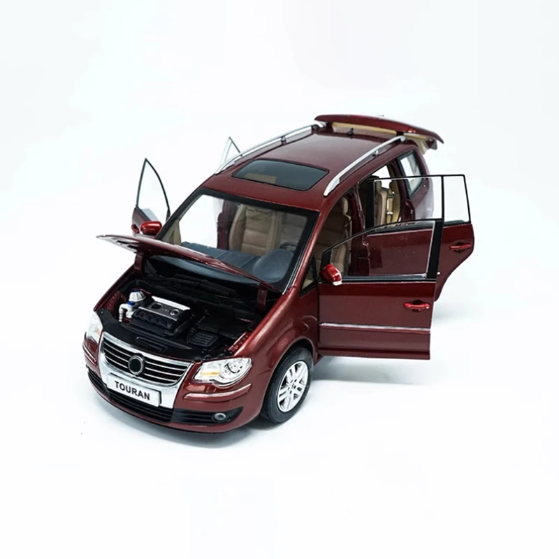 Diecast 1:18 Scale TOURAN 2009 Alloy SUV Car Model Finished Product Simulation Toy Collection Gift Static Model Display