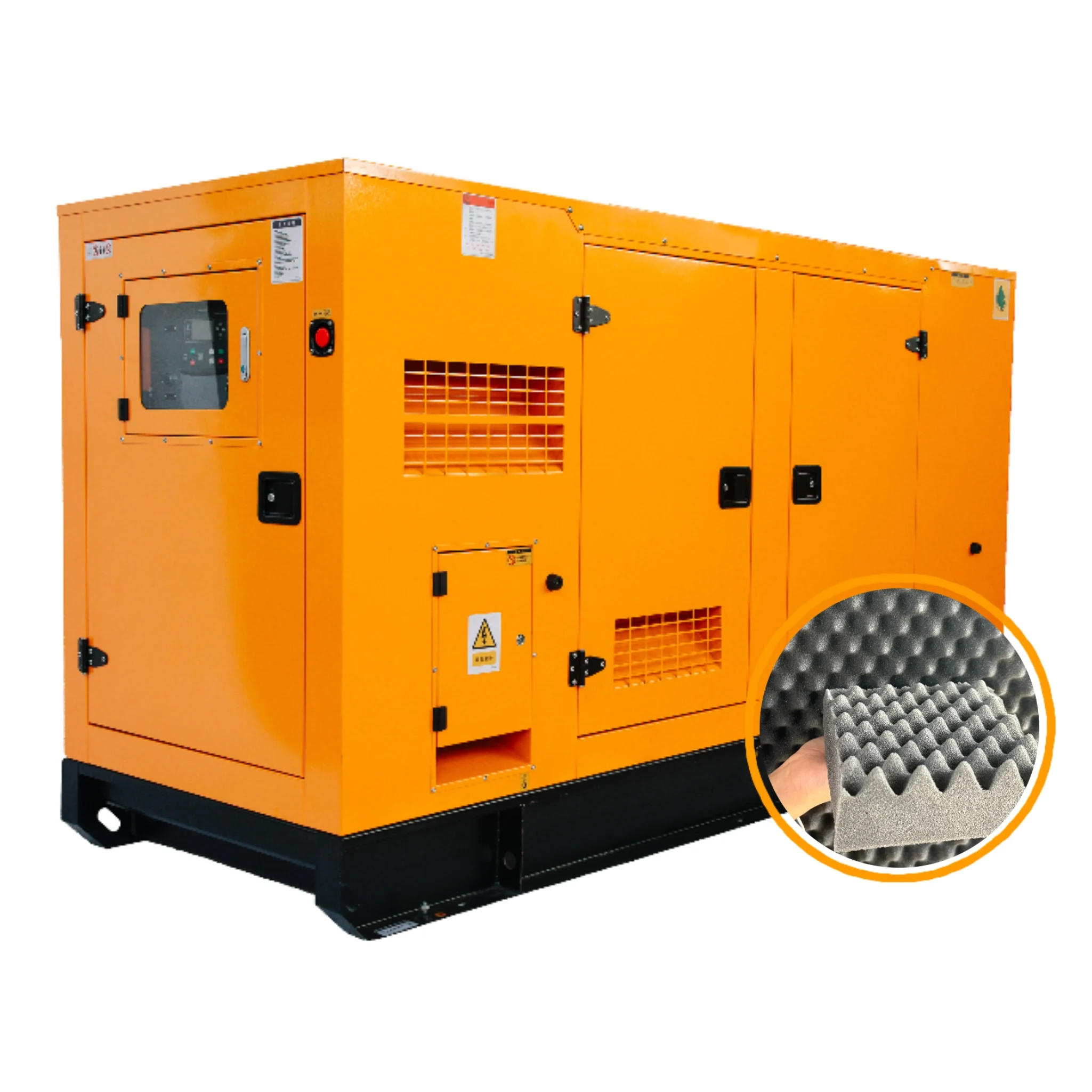 120kW 140kW 180kW High Capacity Mobile Trailer Diesel Generator Silent Genset For Heavy Industry Factory Production Line