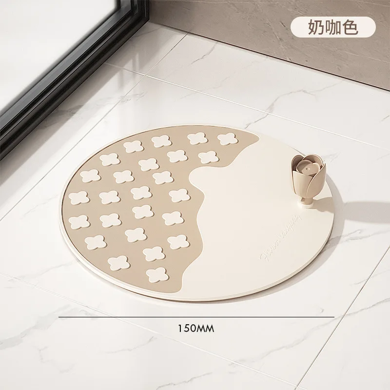 Floor drain deodorizer, silicone pad, toilet odor control sealing cover, blocked toilet drain to prevent odor return