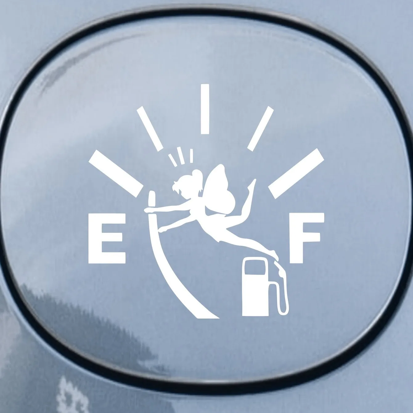 Art Design Gas Station Auto Sticker Creative Vinyl Sticker On Car Stickers And Decals Window Sticker Car-Styling Decal