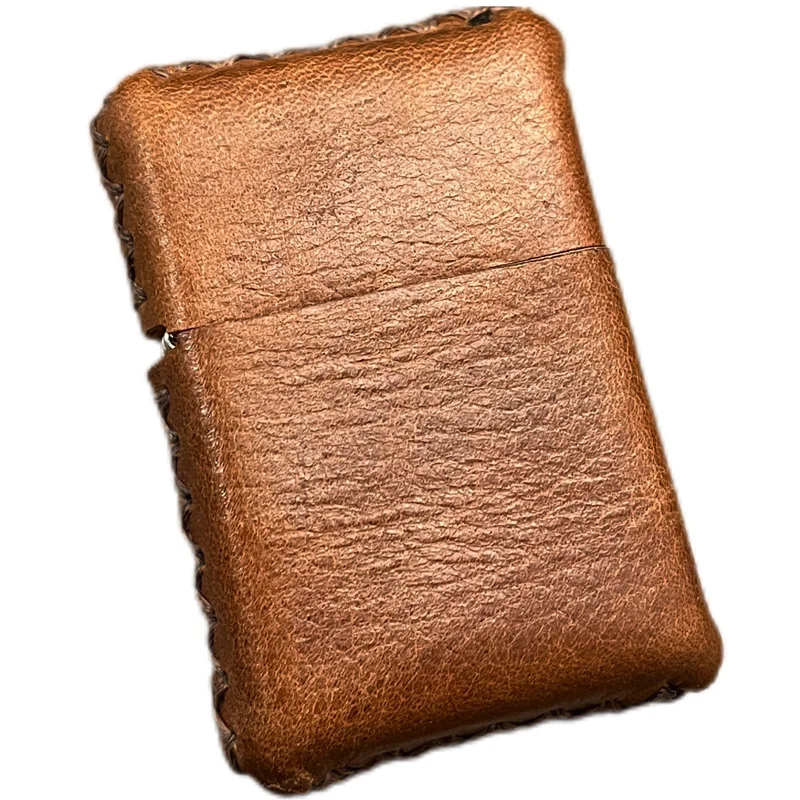 

Armor 902S Kerosene Lighter Leather Case Crazy Horse Cowhide Protective Hand Sewn