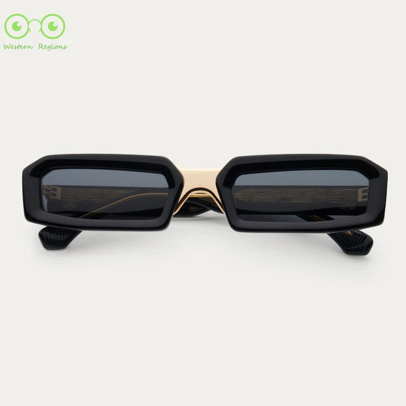 

New retro square frame plate men and women sunglasses are classic and can be matched with nearly uv400 sunglasses