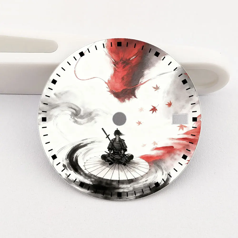 Watch Dial 28.5mm nh35 Dial Custom Pattern  Color Printing nh35 Watch Face Fit NH35/36 Movement Watch Parts