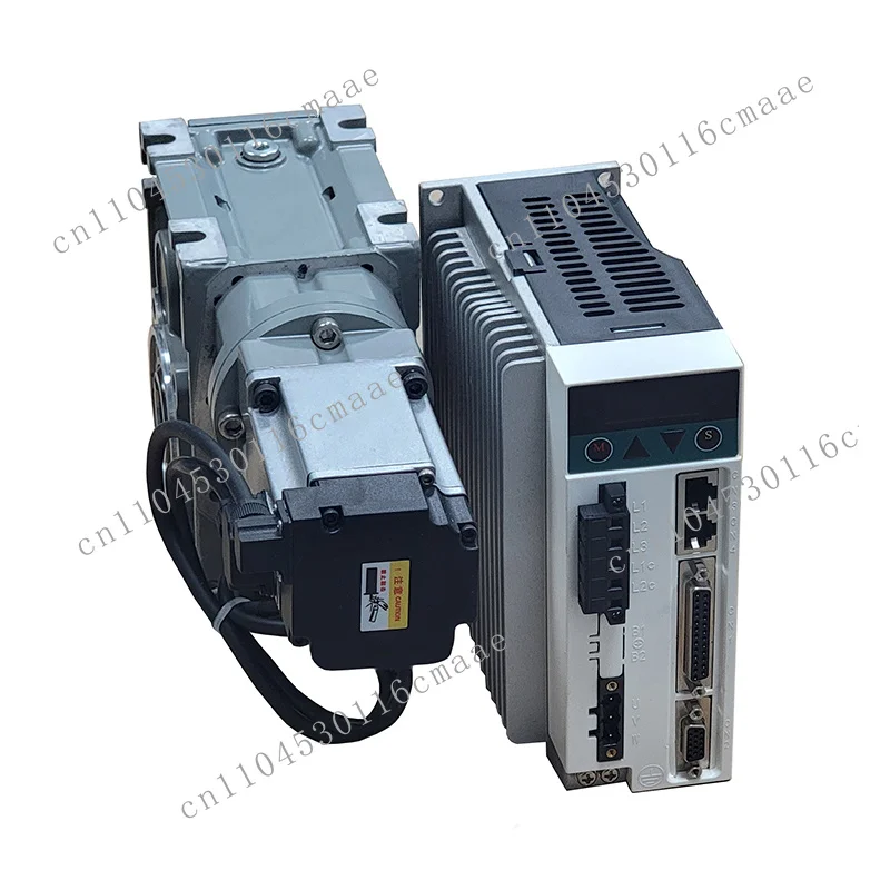 High-precision 300:1 right-angle helical hyperbolic gearbox reducer for 1KW AC servo and stepper motors