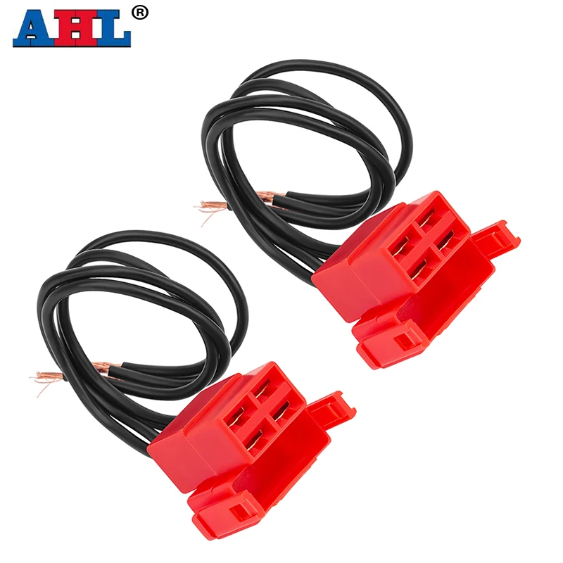 4-Way Starter Solenoid Relay Plug Connector Wiring Harness For KAWASAKI VN800 VN900 VN1500 VULCAN VN1600 VN1700 KSF450 KSV700