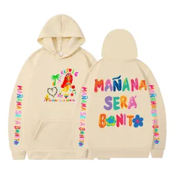 Karol G Manana Sera Bonito Unisex Couple Hoodies Hooded Casual Fan Club Sweatshirts Top Sales Street Campus Breathable