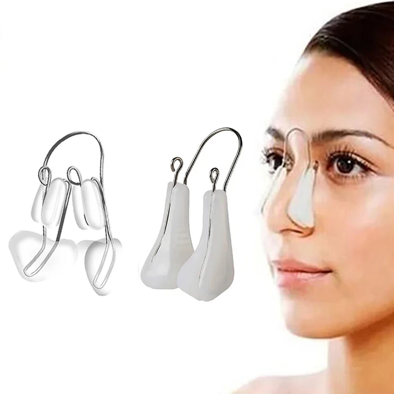 Silicone Nose Shaper Nose Up Lifting Soft Safety Bridge Straightener Corrector Slimmer Beauty Tools For Wide Crooked Nose