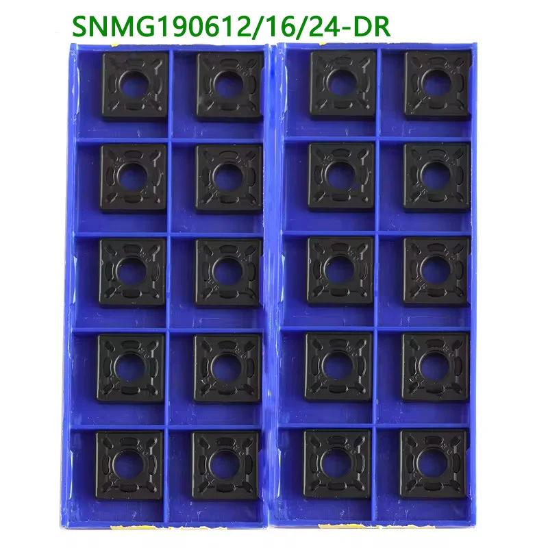 

10pcs SNMG190612 SNMG190616 SNMG190624 DR ZBC251 ZBC252 Carbide Inserts CNC Lathe Cutter Metal Turning Tool SNMG Blade for Steel
