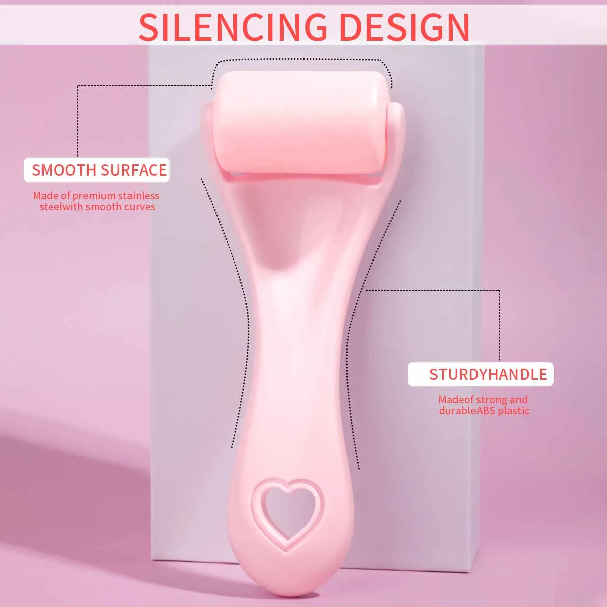 Roller Massager Skin Lifting Firming Smooth Wrinkles Eye Edema Can Be Reused To Cool The Face Ice Roller Home.