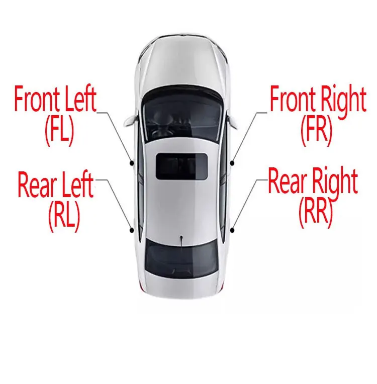 Power Window Regulator Assembly w/Motor 6Pin 2Pin Fit Isuzu D‑MAX 2019 Front Rear Left Right Door Aftermarket Replacement