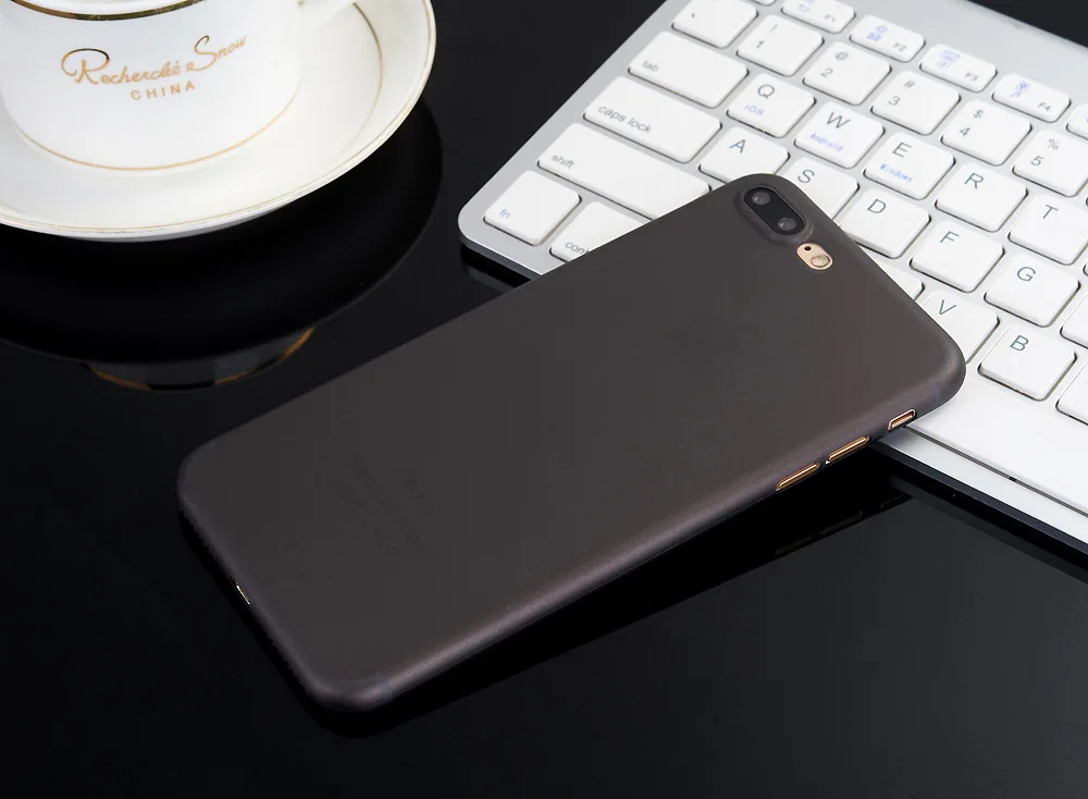 Ricestate 0.3mm Ultra Thin  matte case For iphone7 7 Plus Matte Coque Fundas TPU Cover Case For iphone7 7 Plus back cover