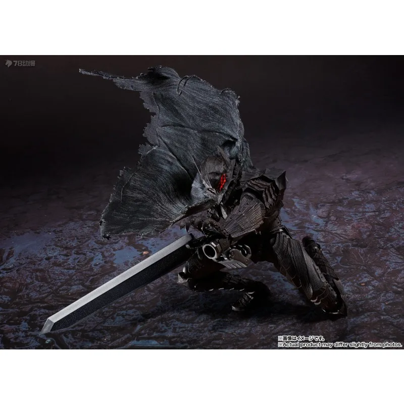 In Stock Original Bandai S.H.Figuarts SHF GUTS ( BERSERKER ARMOR ) -HEAT OF PASSION- Action Figure Toys Collection Model Gift