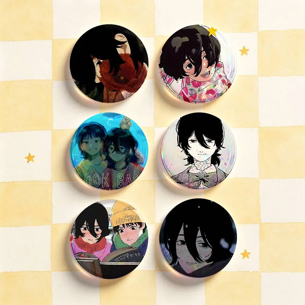 K-Kyomoto  L-Look Back Badges 25 32 44 58 75 mm Round Customizable Wholesale Fan goods Self-made fan freebies