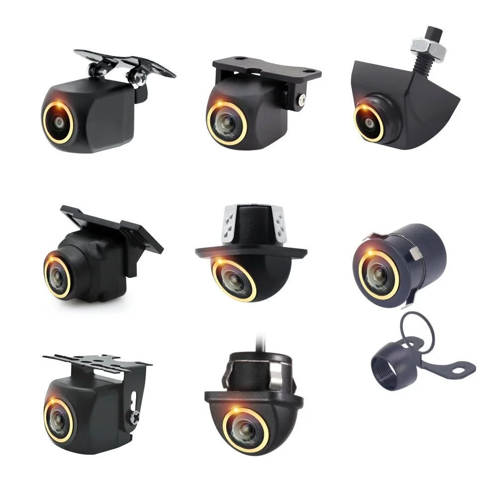 AHD CCD camera 170 fish-eye HD night vision waterproof straw hat modeling drilling reversing camera