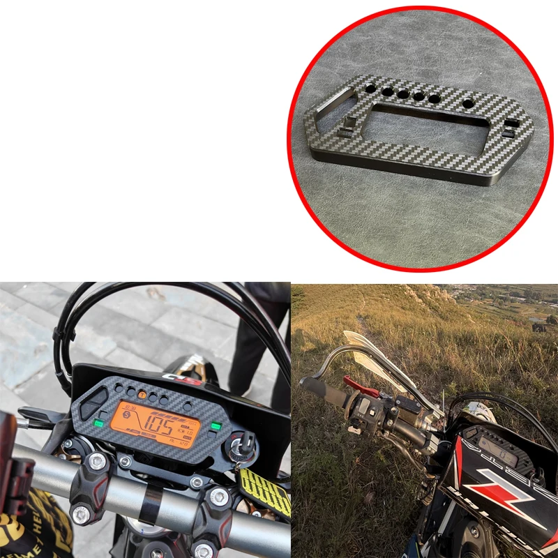 For Surron Ultra Bee Ultrabee Motorcycle Instrument Protective Cover Scratch-resistant Screen Protection Case&Brake Pump Cap