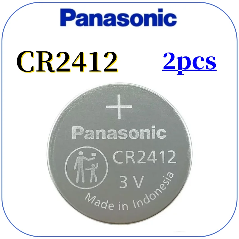 2pcs Original Panasonic CR1025 CR1216 CR2032A CR2412 CR2354 CR2330  Button Coin Cell Batteries