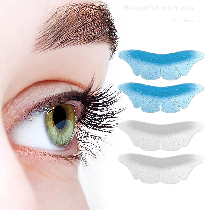 

1 Pairs Butterfly Silicone Eyelash Perm Pads Sticky Lashes Rods Shield Lifting 3D Eyelash Curler Applicator Tools