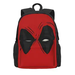 Deadpool Eyes zaino da donna Mochila 3D Print Casual Student School Bag zaino per Laptop zaino impermeabile per bambini