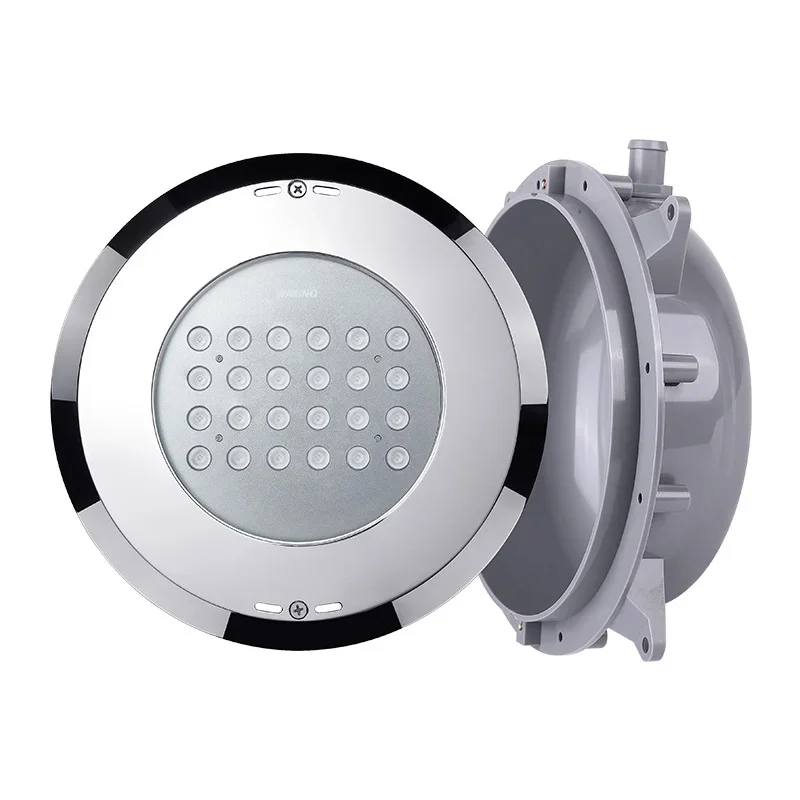 Luz de piscina de alta potencia, fabricantes de lámparas enterradas, venta al por mayor, Color RGB para patio, estanque de peces, paisaje, luz de piscina, ángulo pequeño