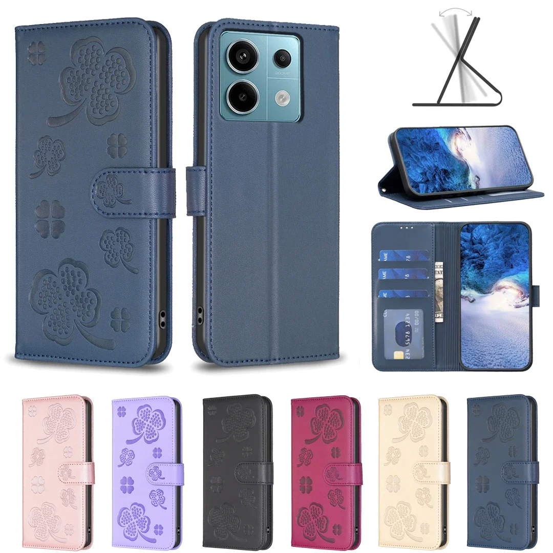 Luxury Flip Leather Case for Xiaomi Redmi Note 11E 13 Pro Plus 8 8 Plus 11 4G 9 Pro Max 11 Pro 12S 4G 10 Pro 9S 9 Pro 9 Cover