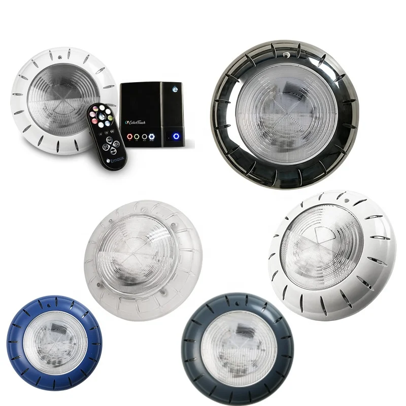 

IP68 Waterproof LED Swimming Pool Underwater Light - Wall Light, White/RGB Color Optional, AC/DC 12V/24V"