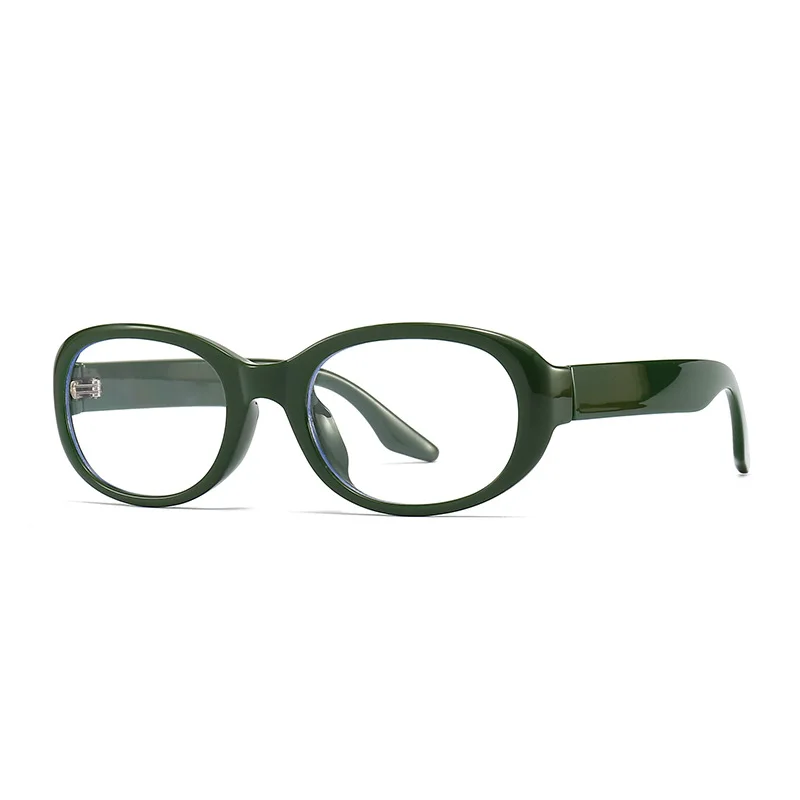 55869 Vintage Oval Sonnenbrille Frauen Marke Designer Brillen Rahmen Damen Schwarz Sonnenbrille Retro Brillen Brillen