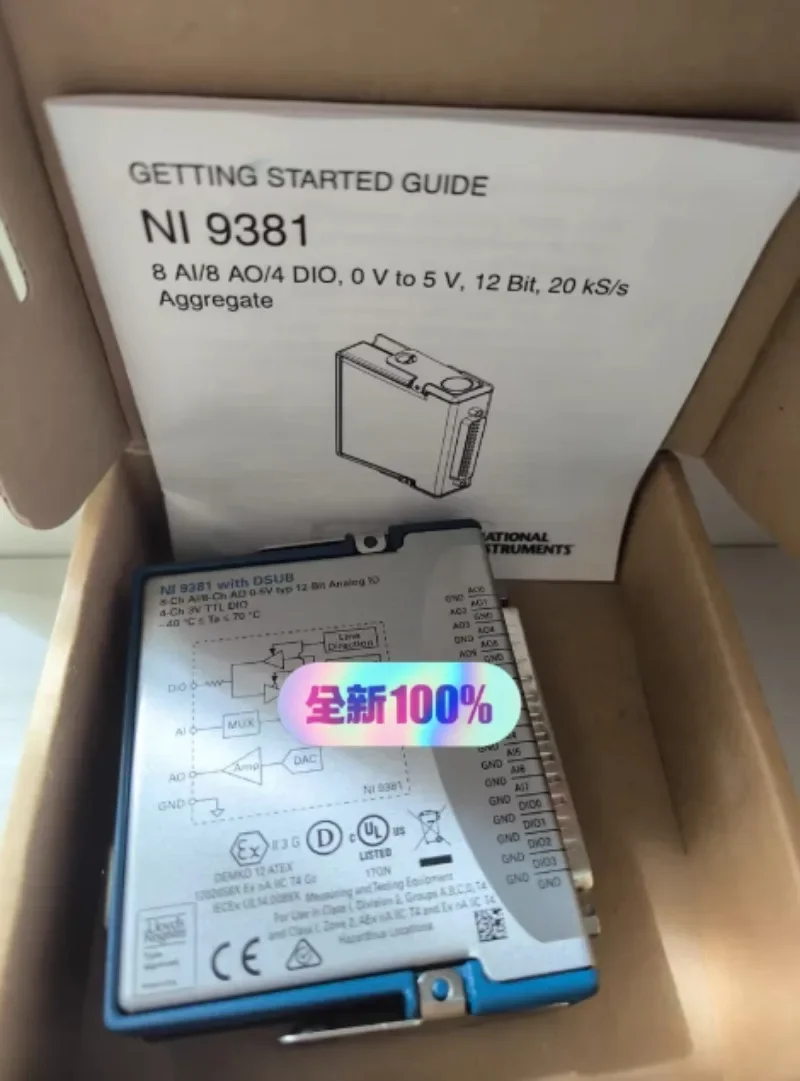 1PCNational Instruments NI 9381 cRIO Multifunction Module Test completed In Stock #familitrade