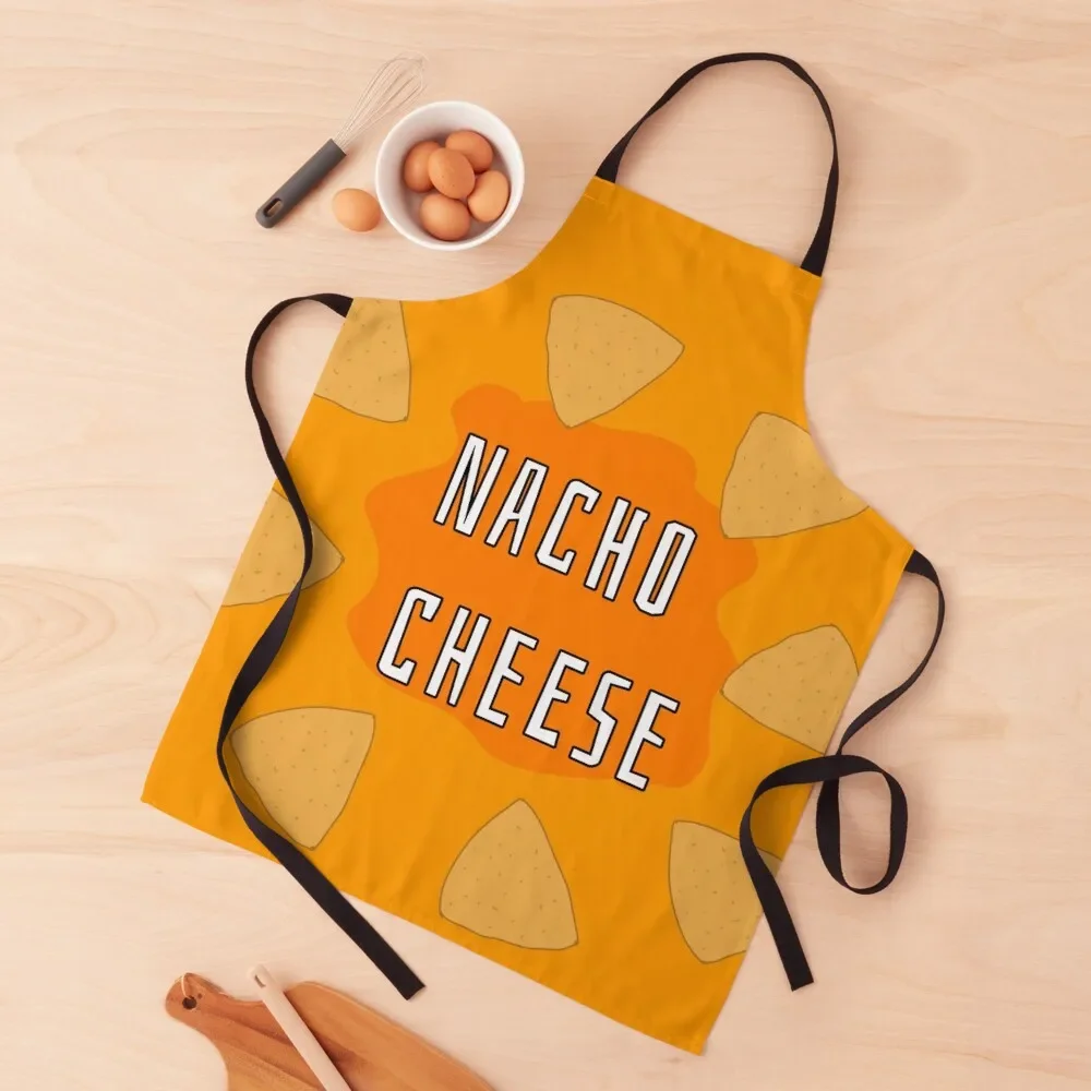 

Nacho Cheese Joke Art Apron for home useful pieces professional hairdresser Customizable Woman Apron