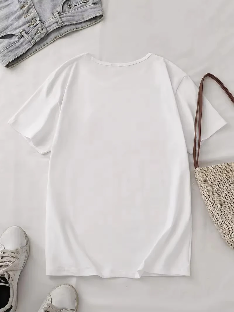 Unisex Lustiges T-Shirt mit Hamster-Motiv „Der Hamster ruft“ – Grafik-T-Shirt mit Meme-Tier-Print, Kurzarm, Casual Streetwear, Geschenk für Männer und Frauen – Detail 4